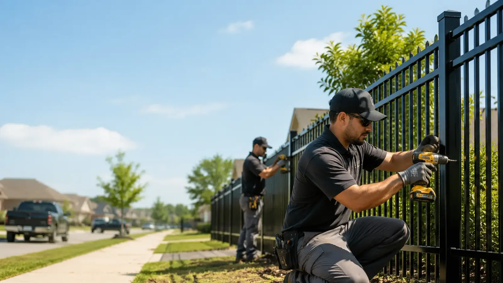 Metal Fence Installation in Lynx, OH